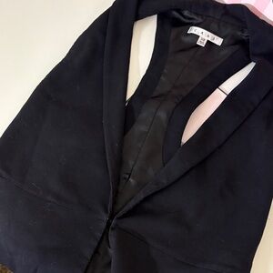 CAbi Elegant Black Halter Vest